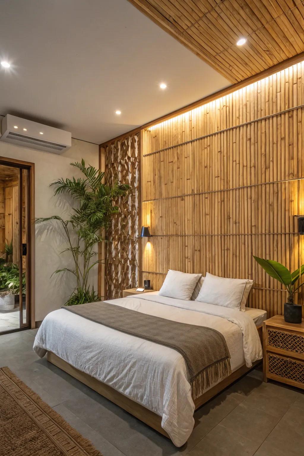 Eco-friendly wooden boards offer natural beauty.