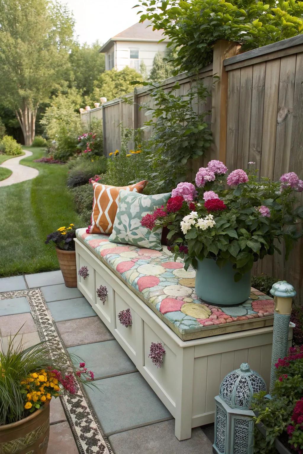 Smart storage designs keep your garden organized and stylish.