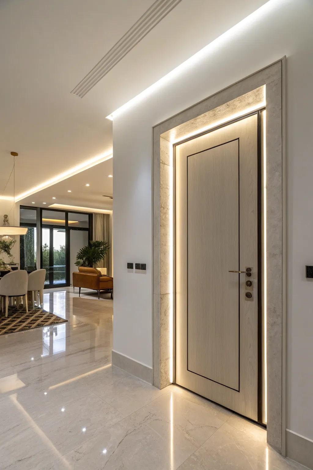 Brightened frames add a modern glow.