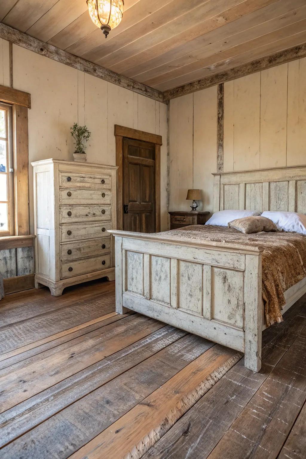 Embrace imperfections for an authentic farmhouse feel.