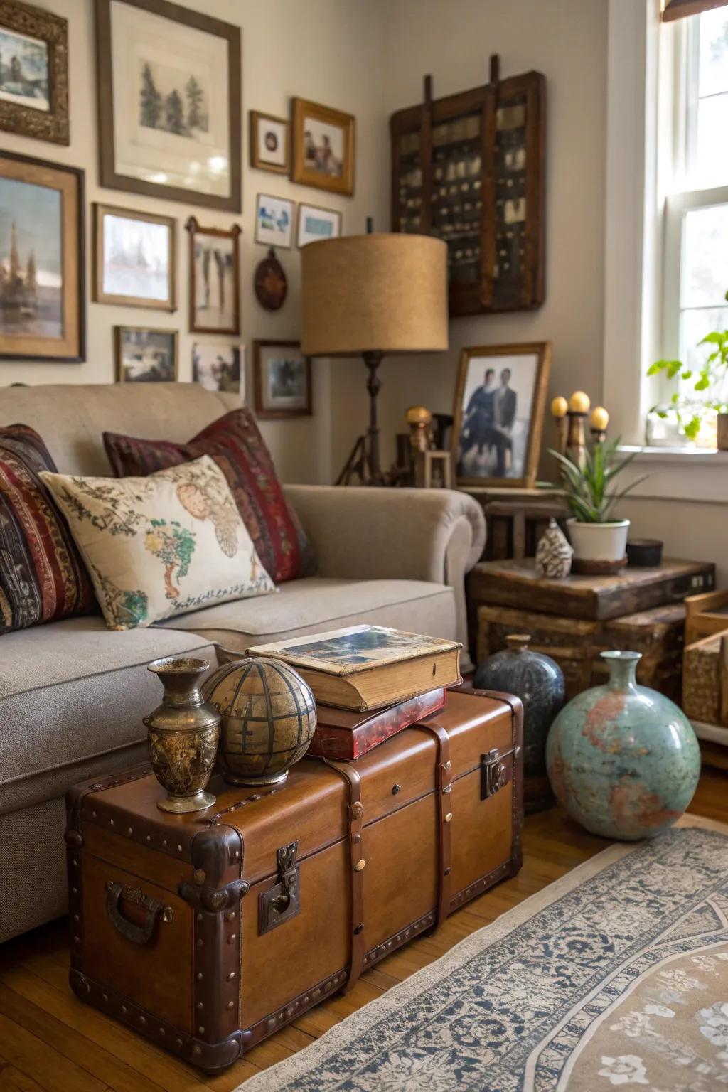 Personal details make the area uniquely yours.