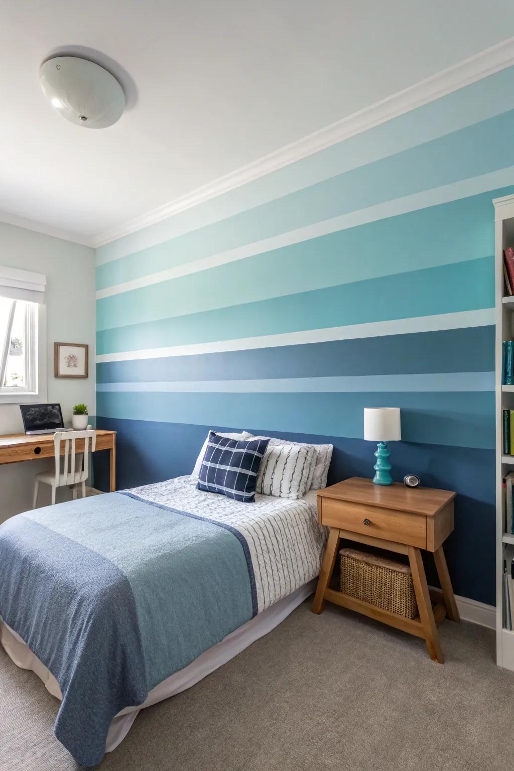 Color-fade lines offer a modern and visually striking look.