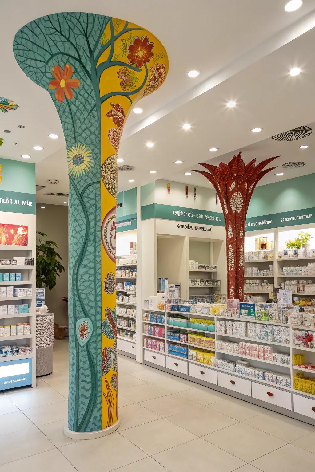 Art installations adding charm to the dispensary