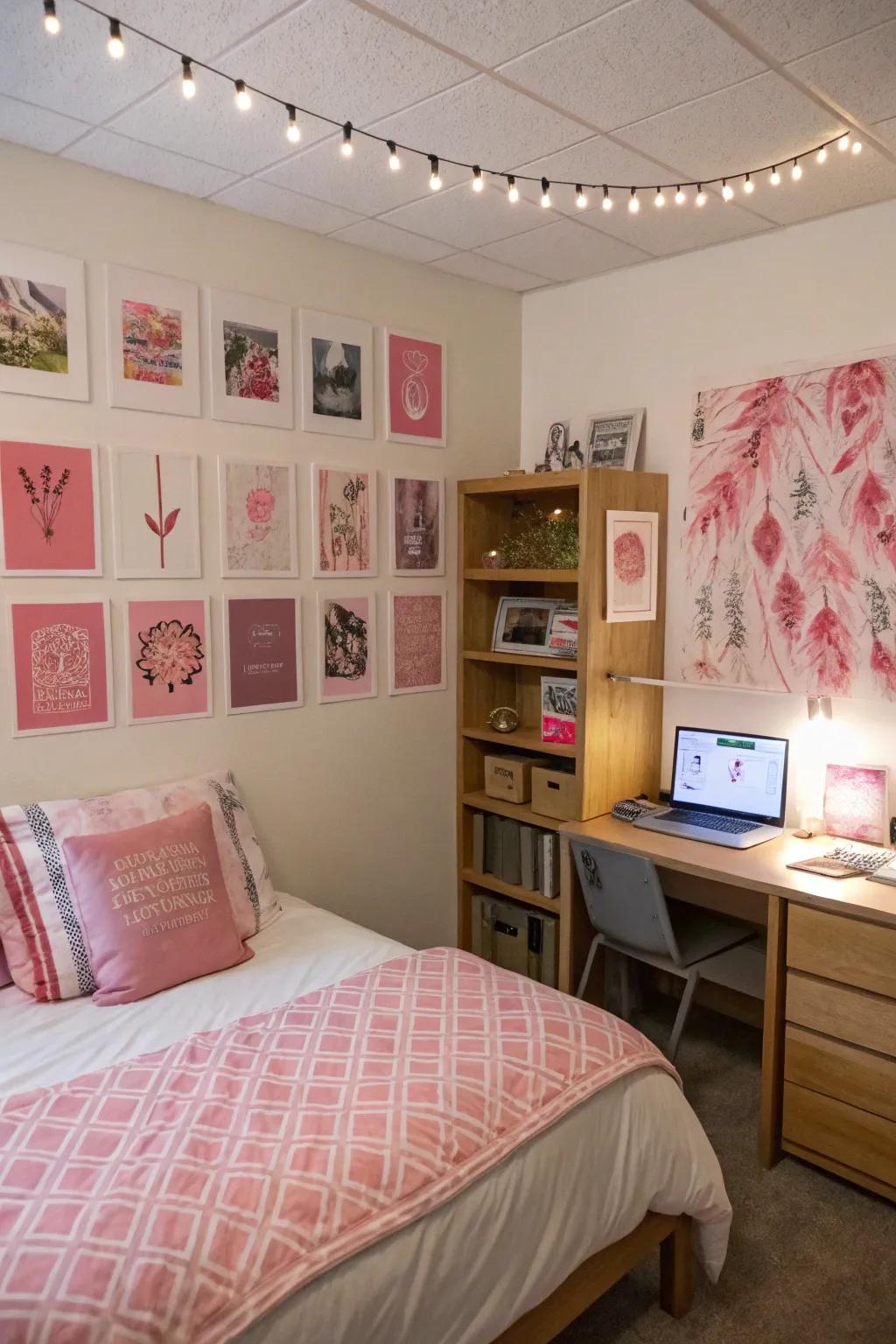 A highlight wall adds character and serves as a focal point in your room.