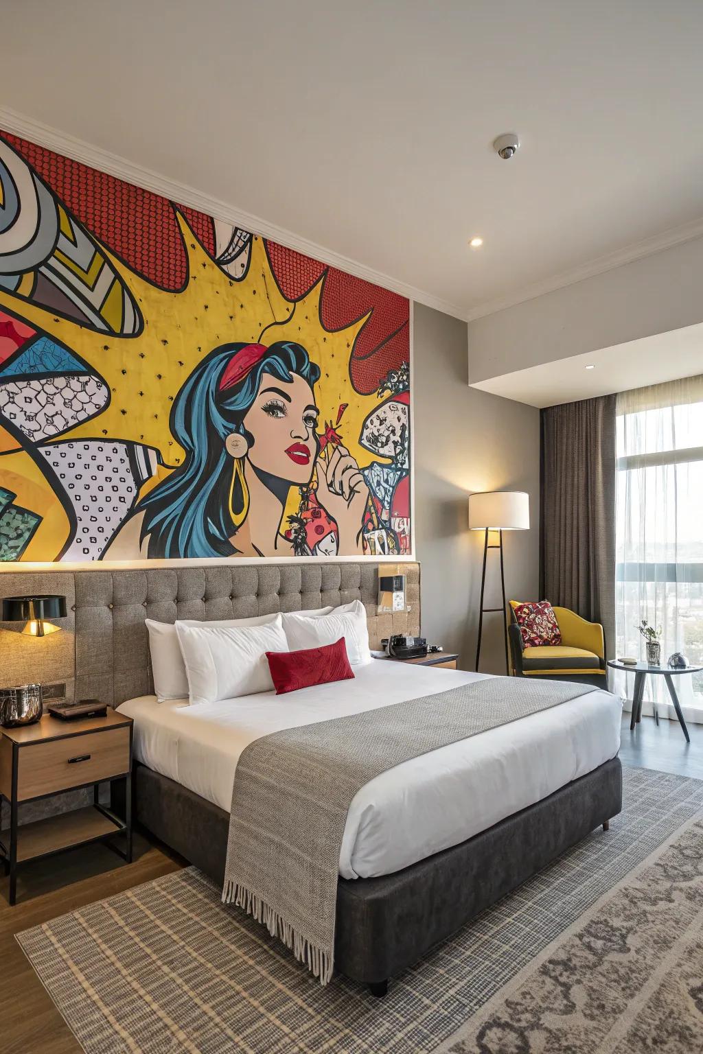 A feature wall has the ability to transform the entire space.