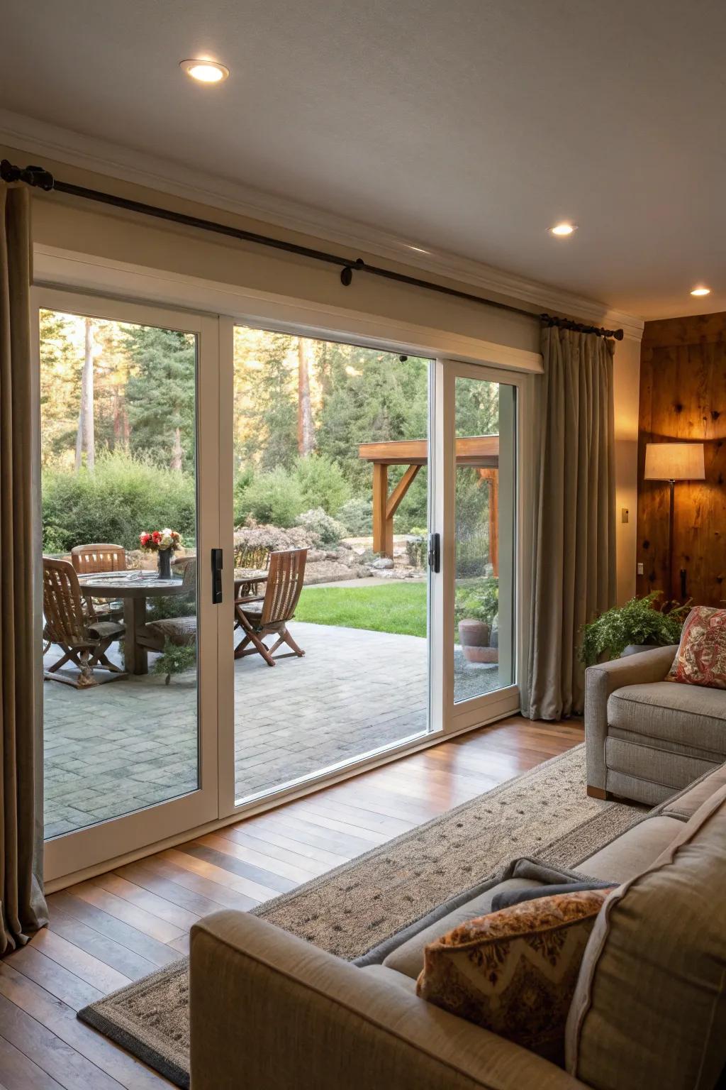 An indoor-outdoor fusion enhances light and space.