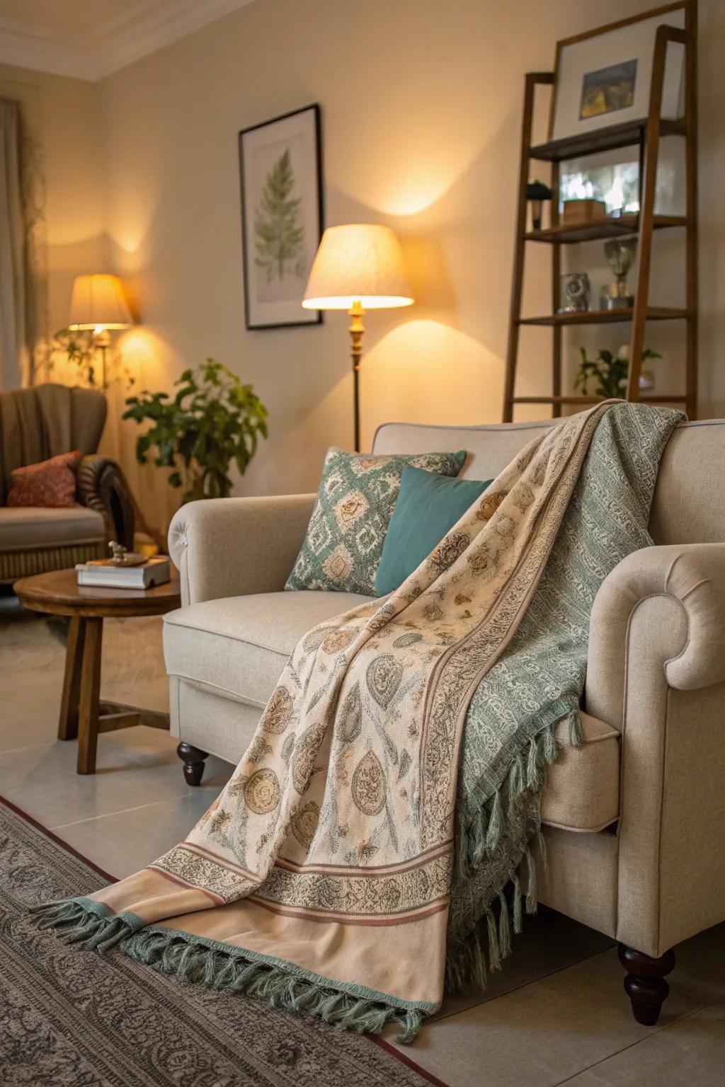 Fashion elements are a great way to bring a touch of elegance to decor.