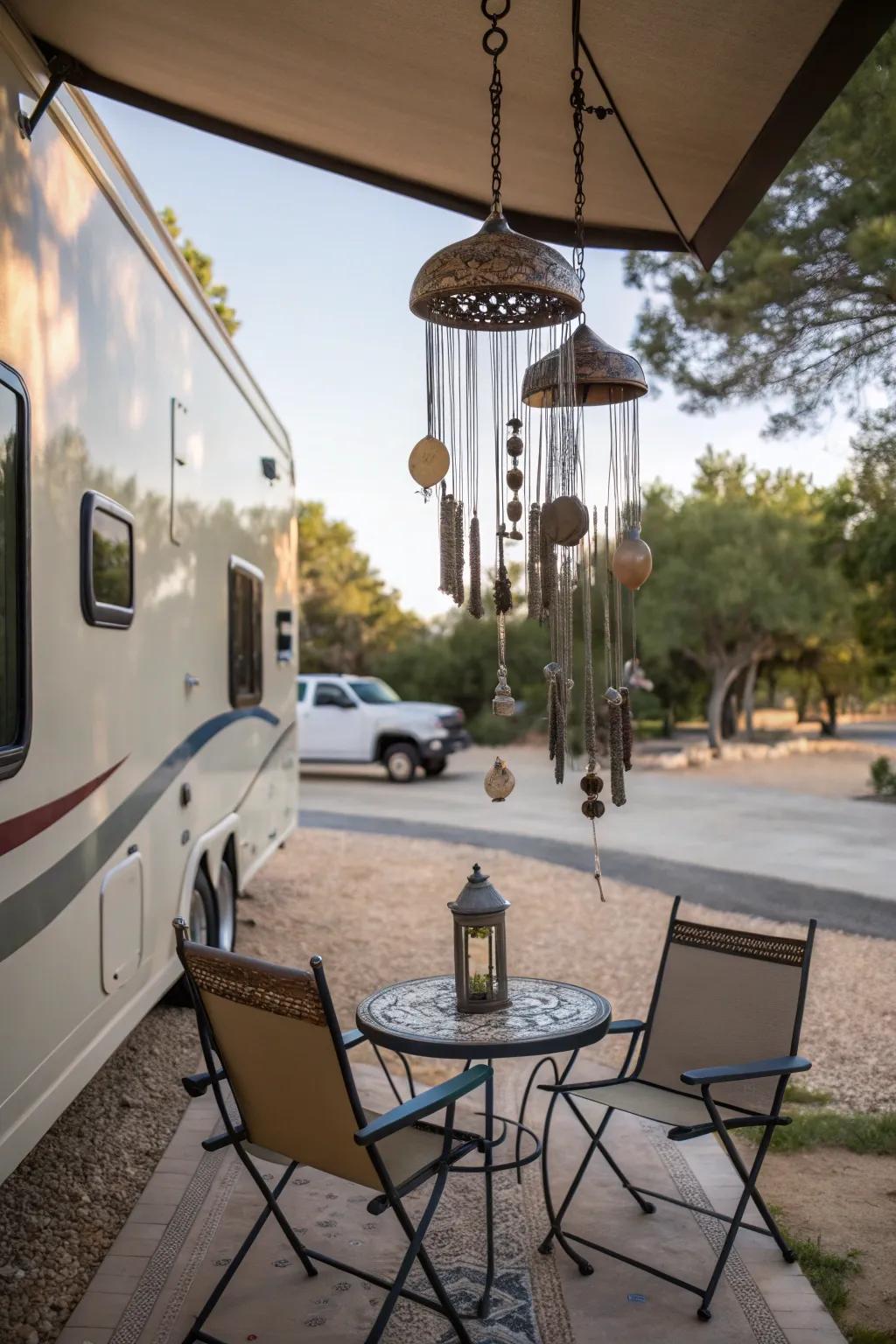 Air bells introduce a musical element to your open-air area.