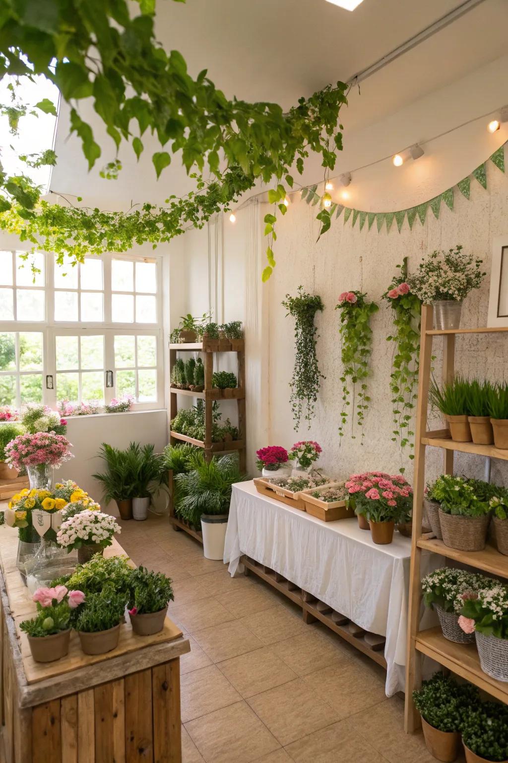 Eco-conscious decor celebrates nature’s beauty.