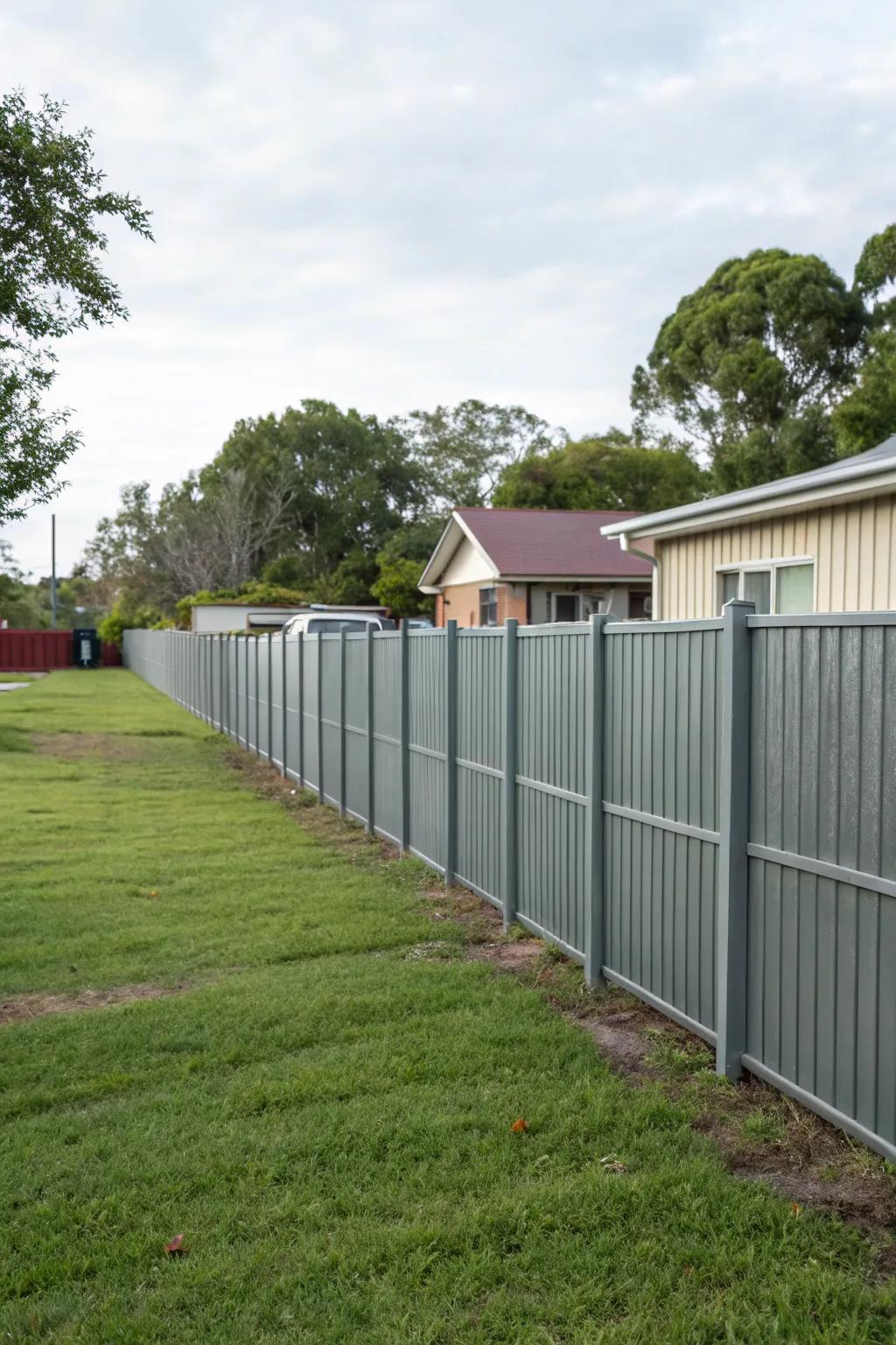 Horizontal lines create a sense of expansive space.