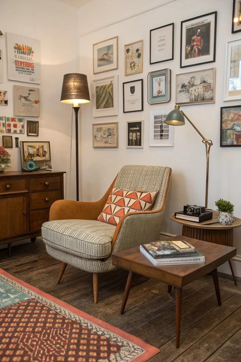 Unique treasures contribute to a home's character and personal style.