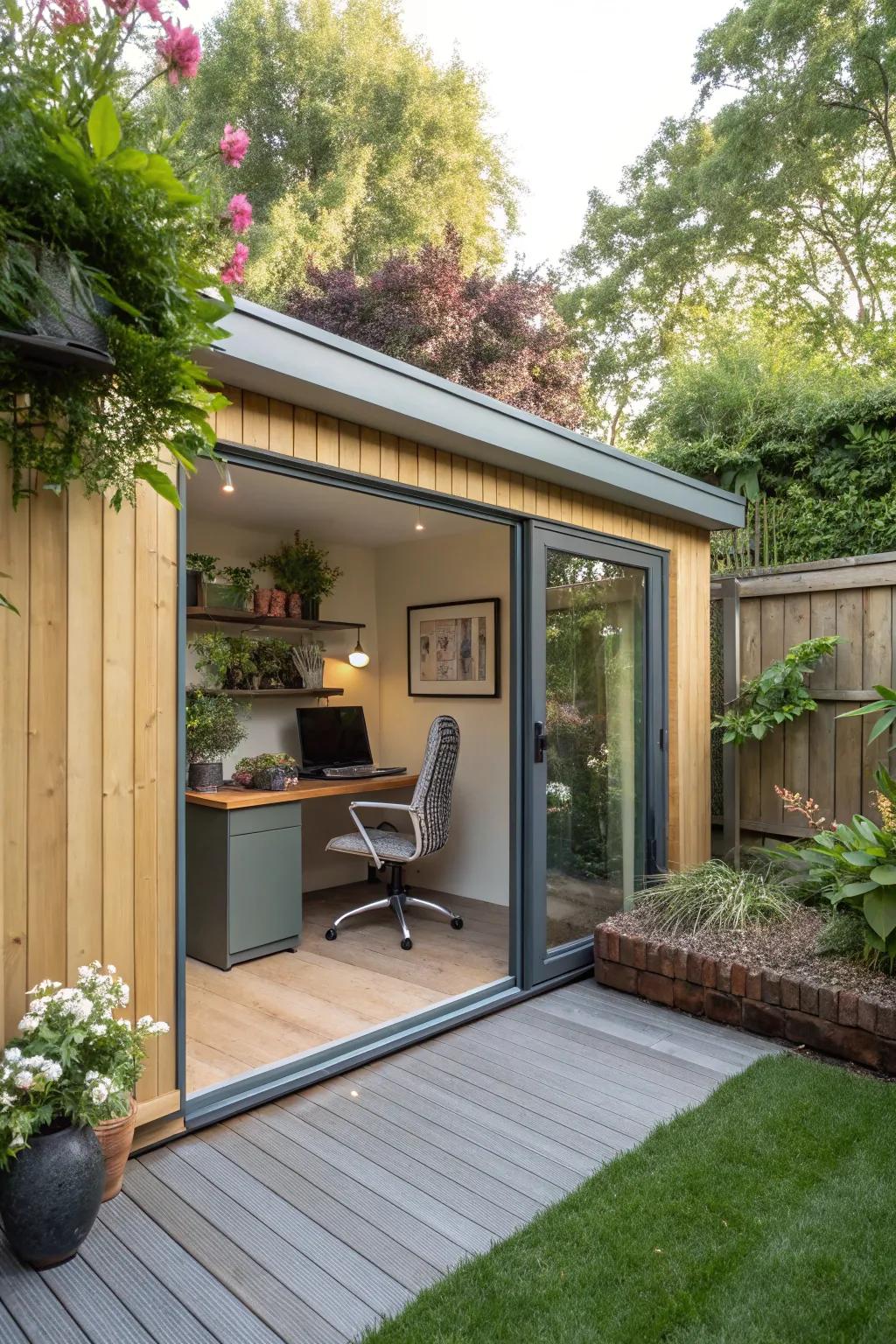 An effortless connection linking indoors and outdoors.