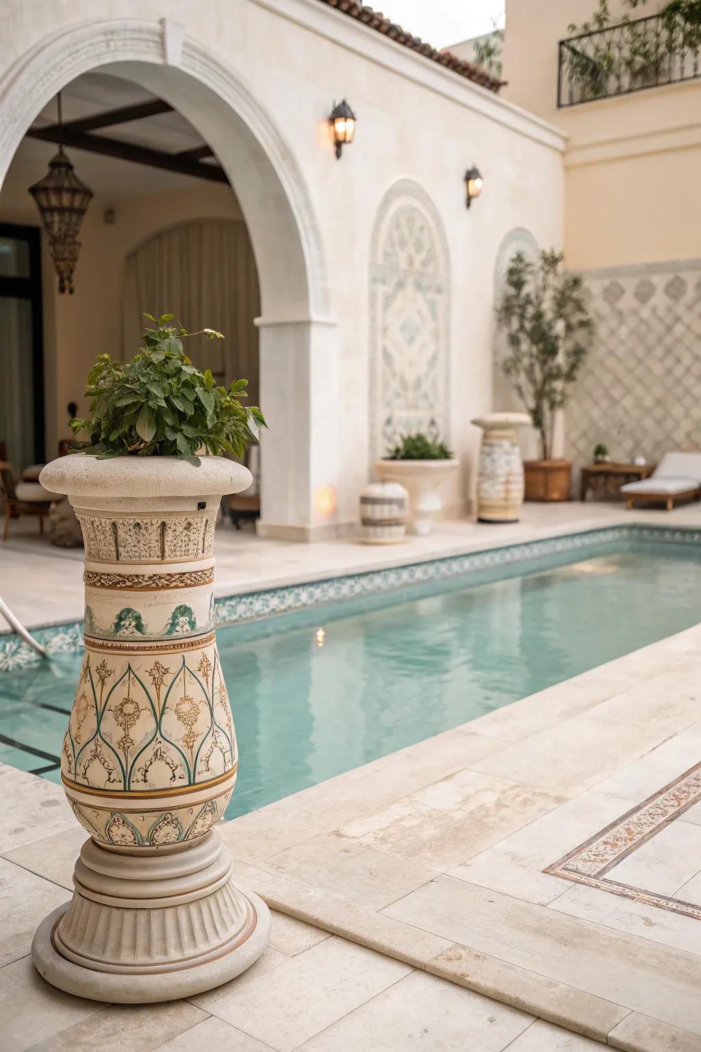 Embrace simplicity with an understated petite pool.