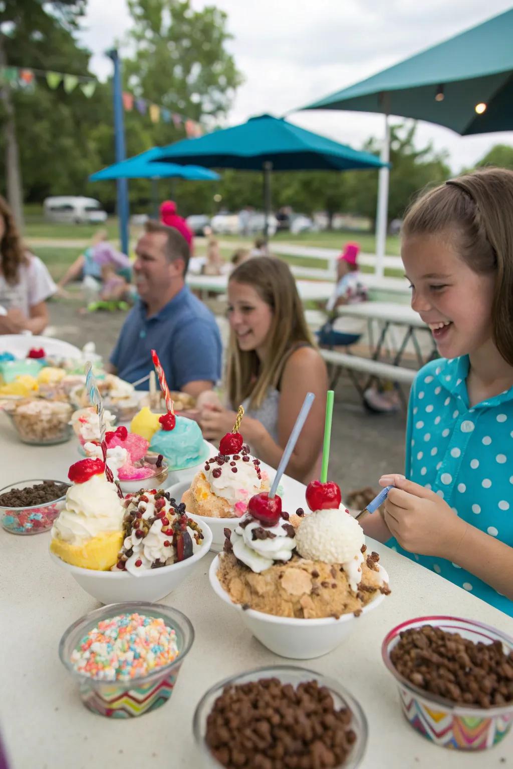 Sweeten your summer with a fun sweet cream social.