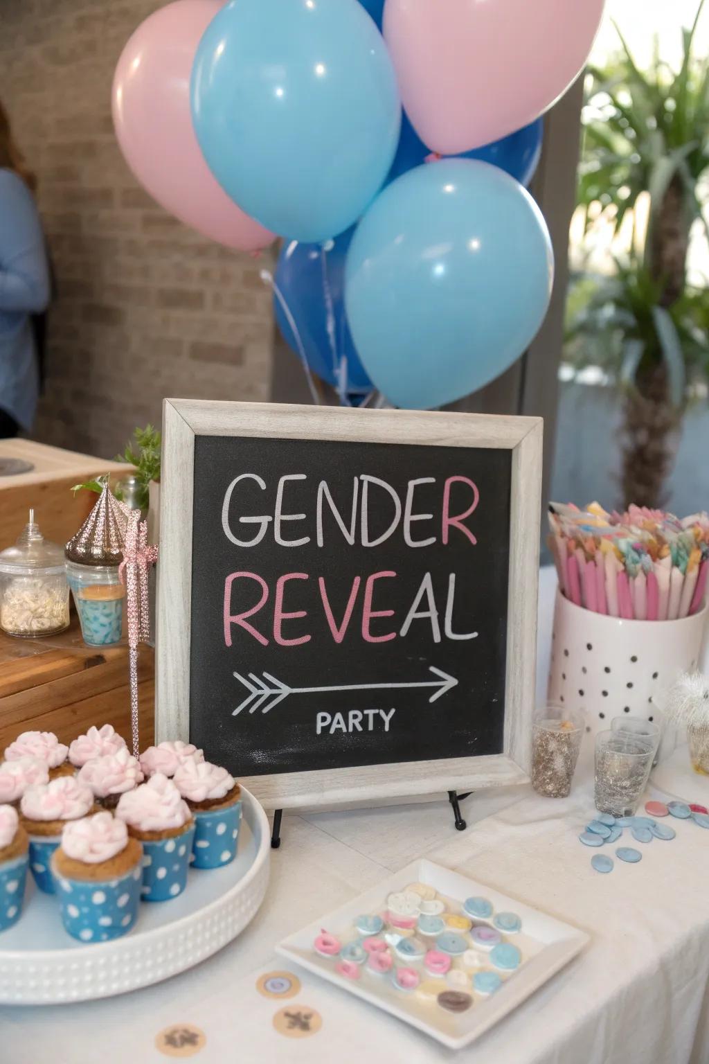 Chalkboard signs offer a customized and personalized touch to your table setting.