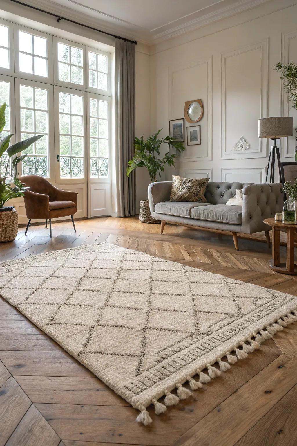 Eco-conscious rugs offer style with sustainability in mind.