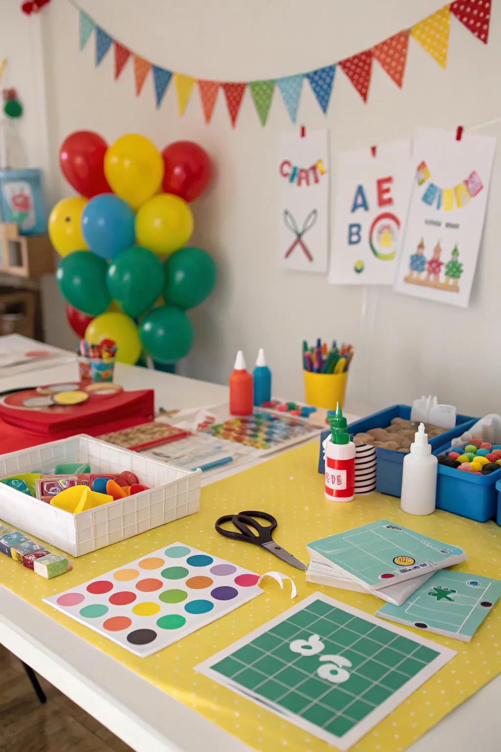An artisan station fosters ingenuity and engagement.