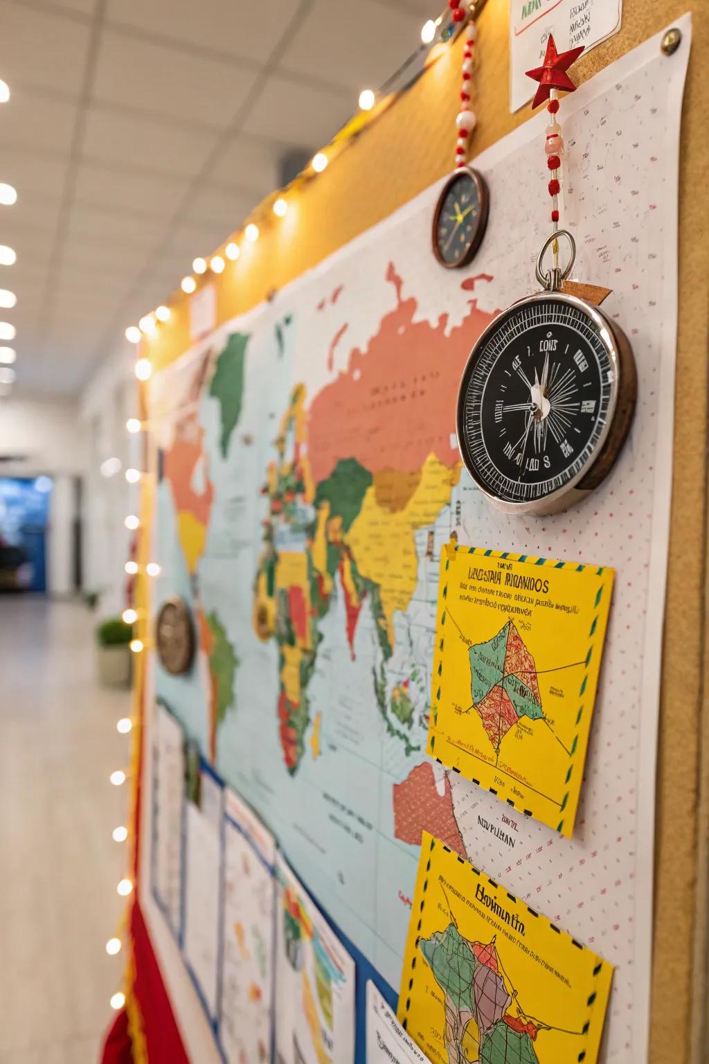 A journey-themed board to spark discovery and fascination.