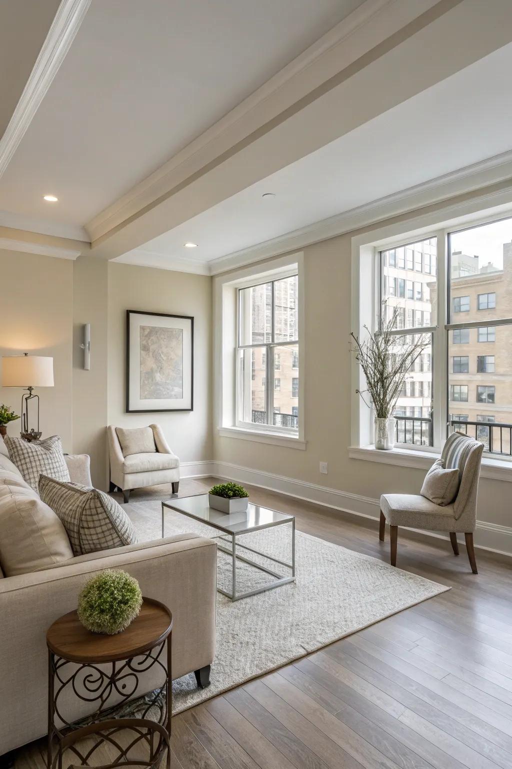 Soft colors bring a sense of calm and elegance to interiors.