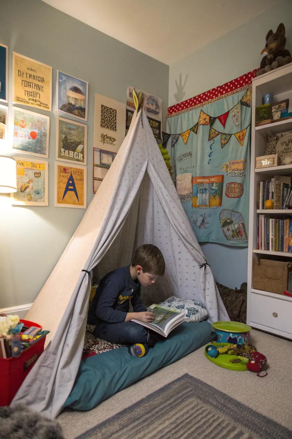 Hidden areas that spark creativity and play.