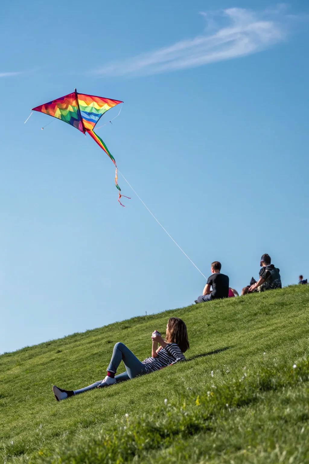 Engaging in aerodynamic flight delivers a merry and invigorating birthday pursuit.