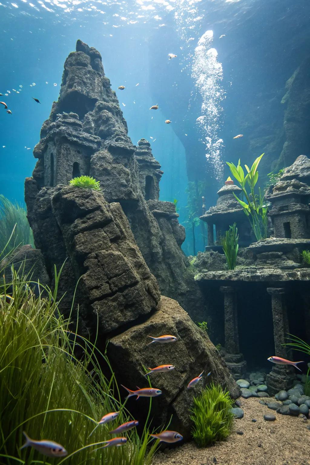 Incorporate historical intrigue through aged relic motifs.