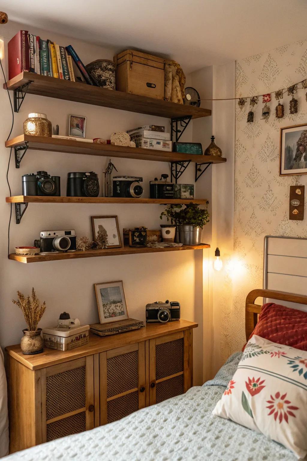 Personal collections add depth and show off your unique story.