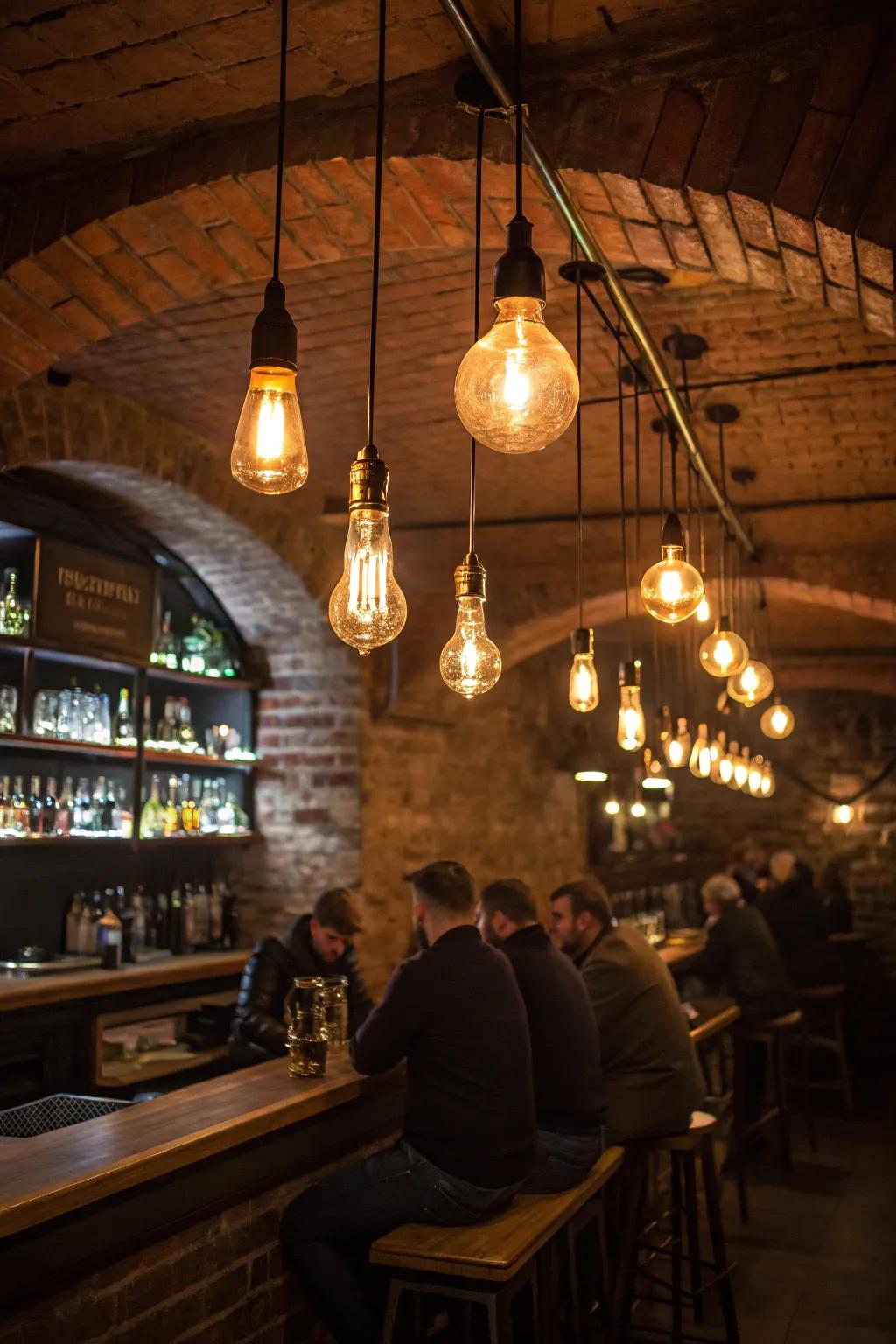 Incandescent bulbs offer coziness and nostalgia.