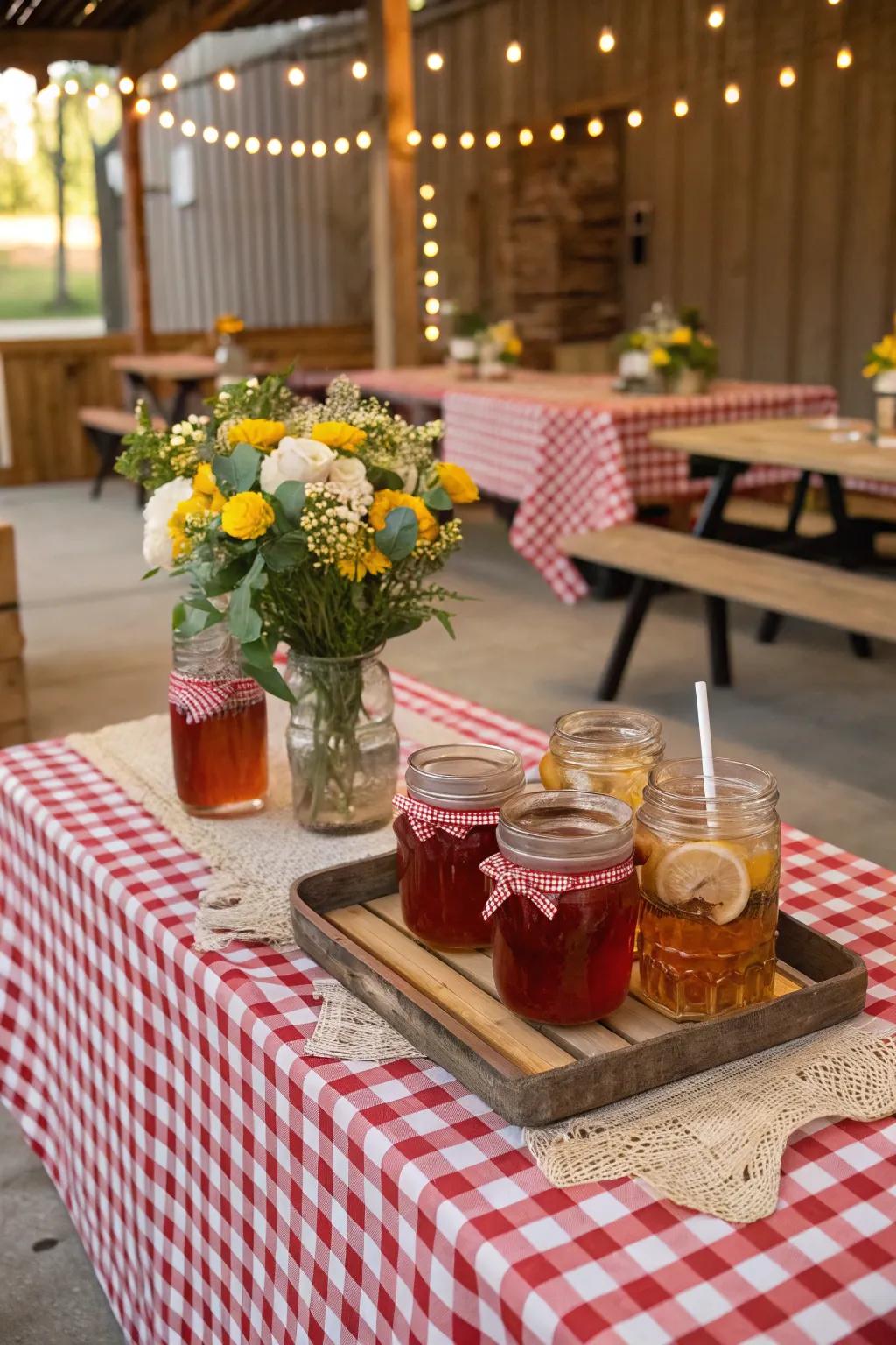 Embrace Southern hospitality with a charming celebration.