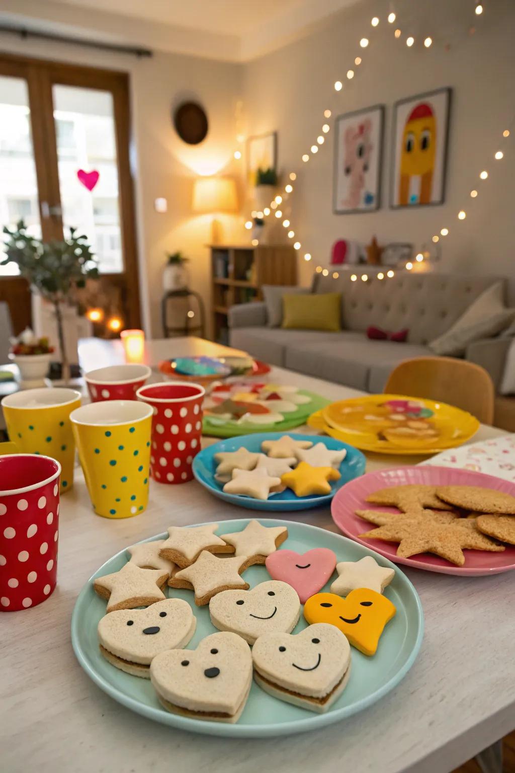 Lighthearted fun adds joy to your buffet.