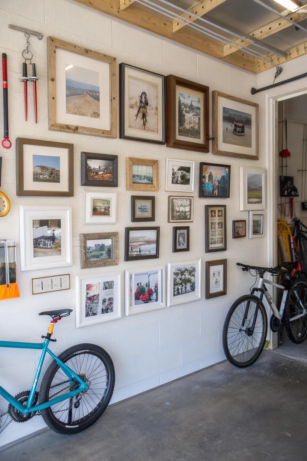 A gallery wall can motivate and galvanize.