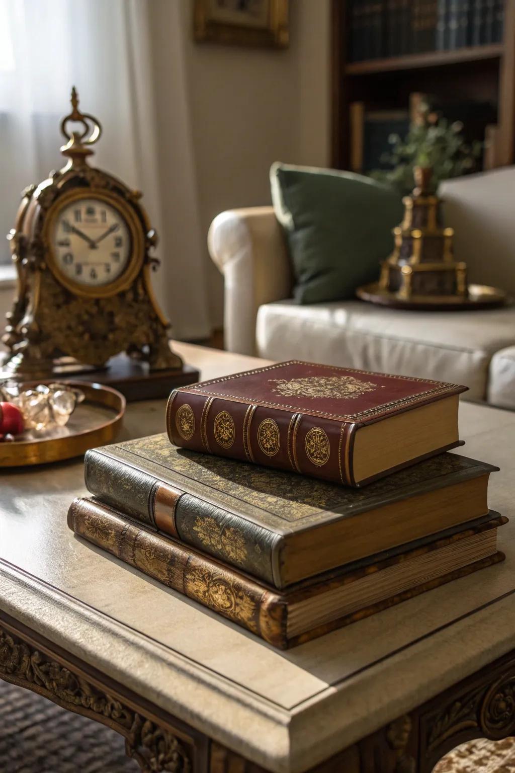 Used finds add history and personality to your coffee table.