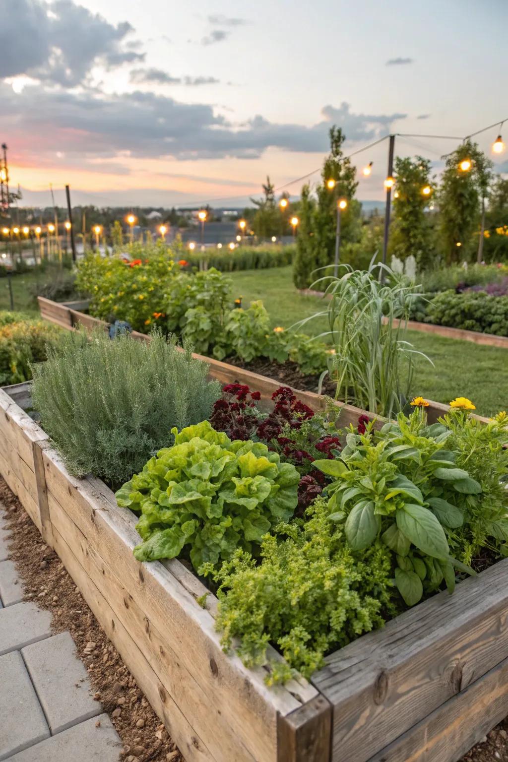 Fresh leaves and vegetables, a fragrant and flavorful garden blend.