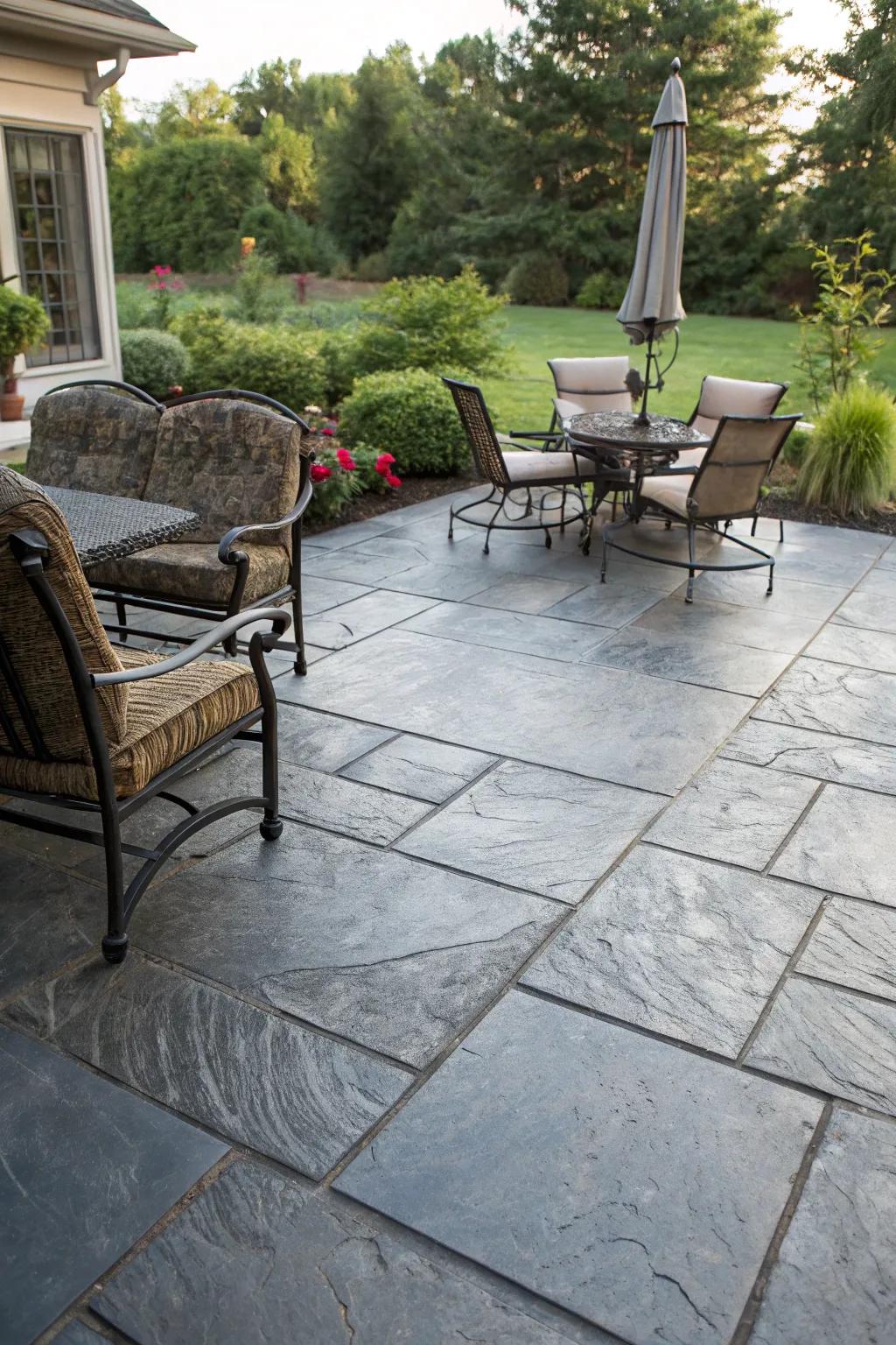 Surface layers can mimic natural materials, offering a fresh look.