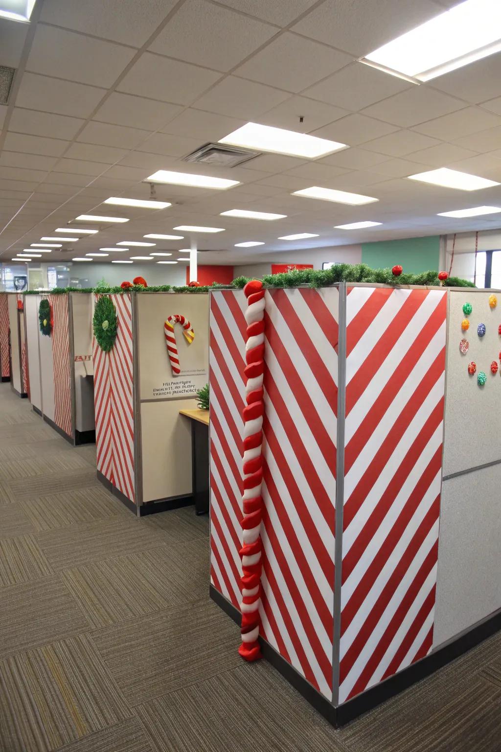 Transform your workstation into a sweet stick path for celebratory fun.