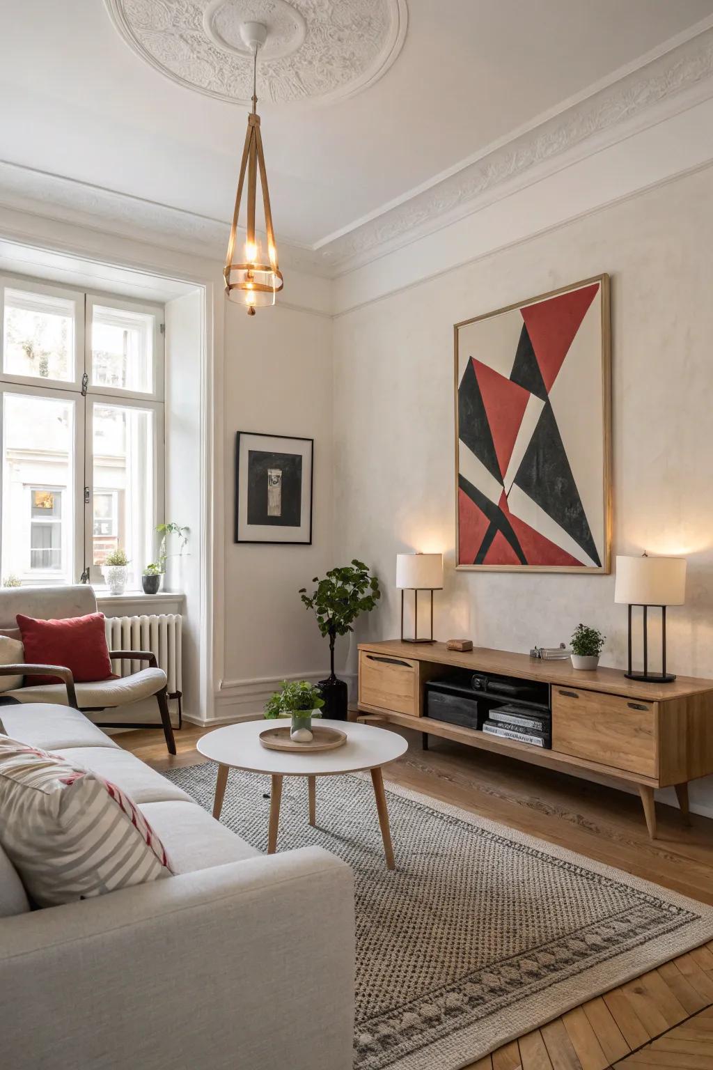 Minimalism featuring an edge for a neat, modern aesthetic.