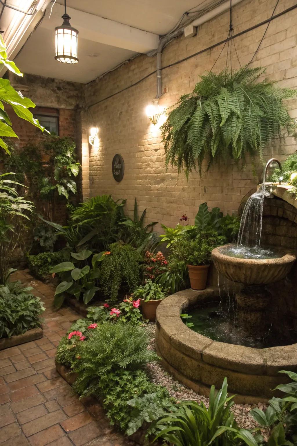 Rejuvenate through the hint of nature inside your basement.