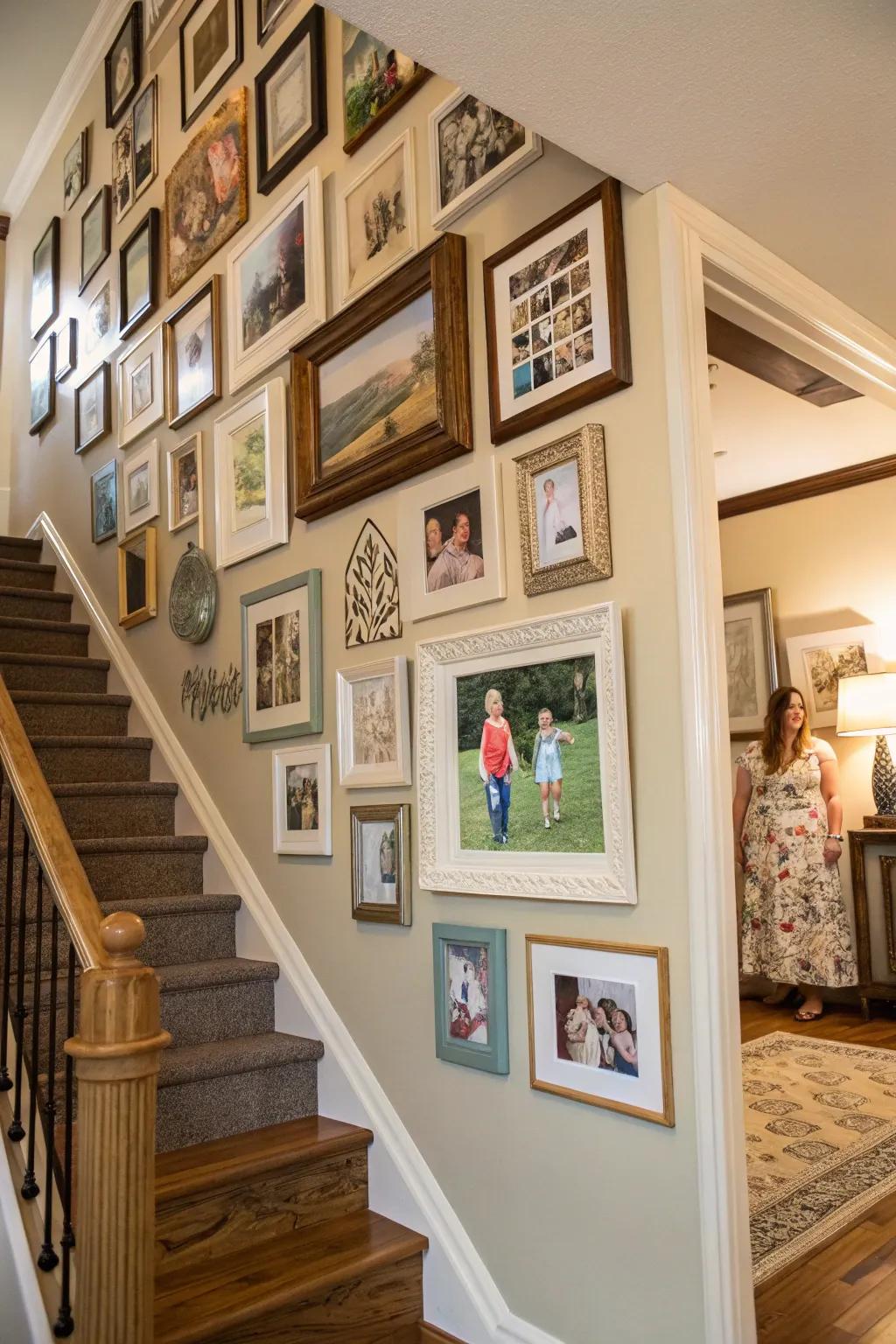 Curated photo collage featuring art elements.