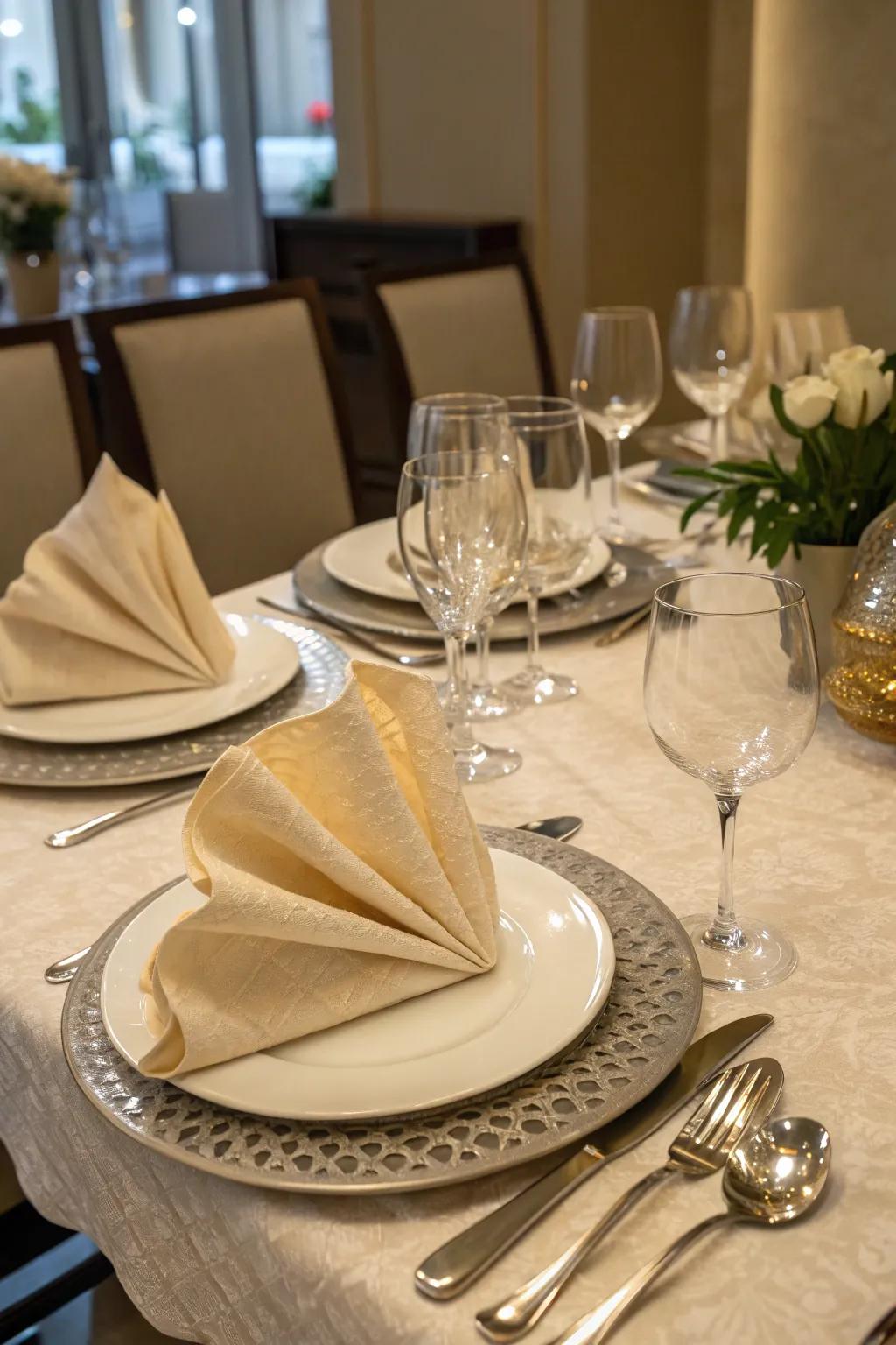 Artful seating decor display creative aptitude and enhance the dining experience.