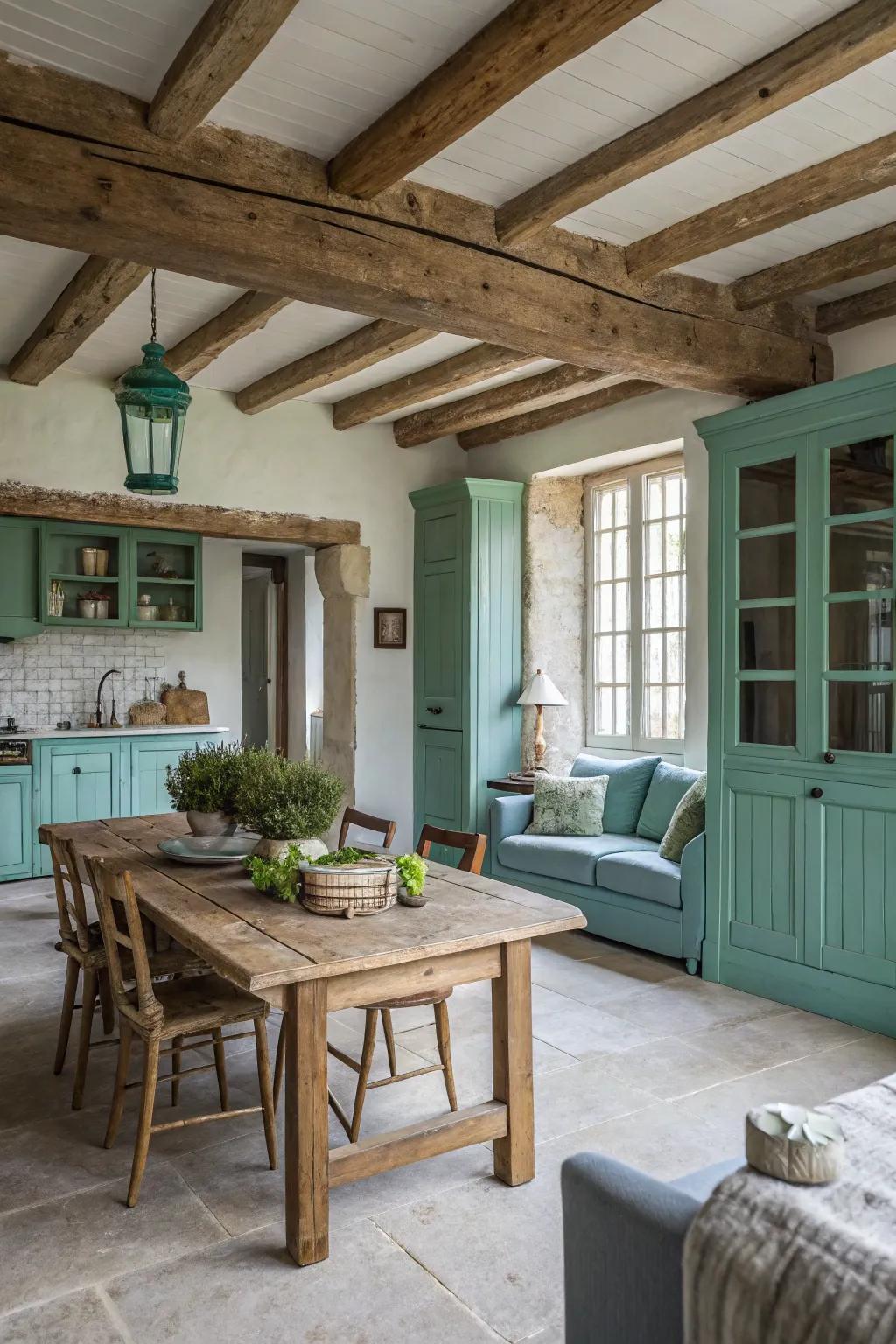 Shades that enhance a modern twist to farmhouse decor.