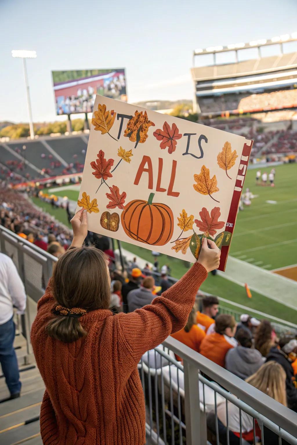 Seasonal themes bring a celebratory air to game days.