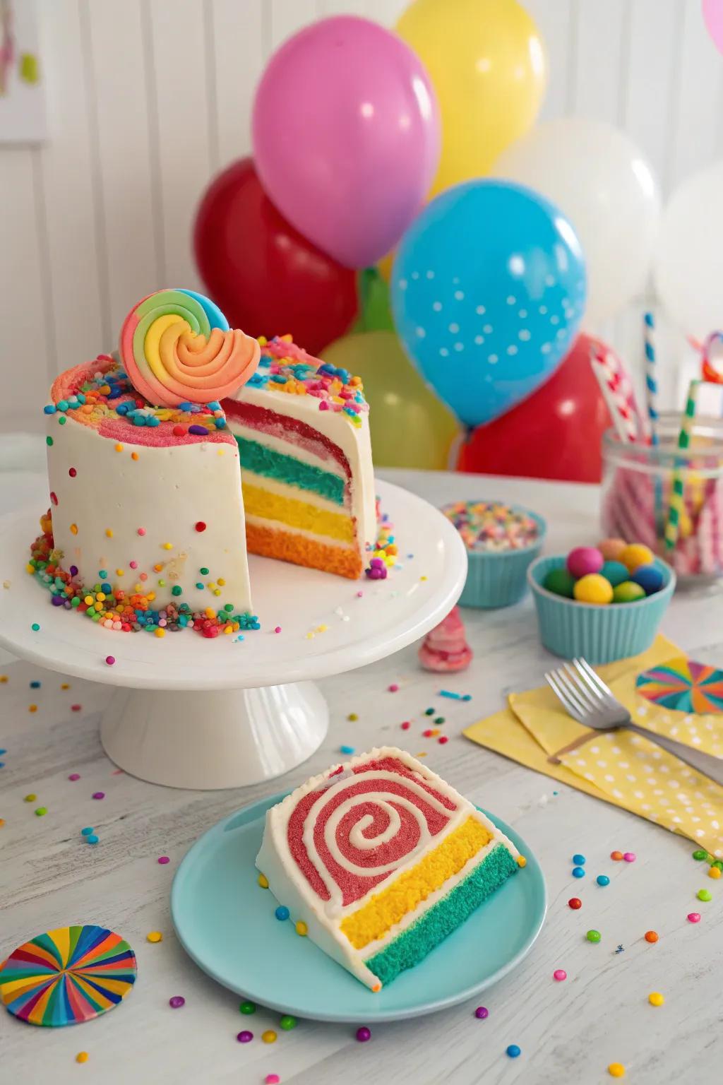 Rotating excitement inside.