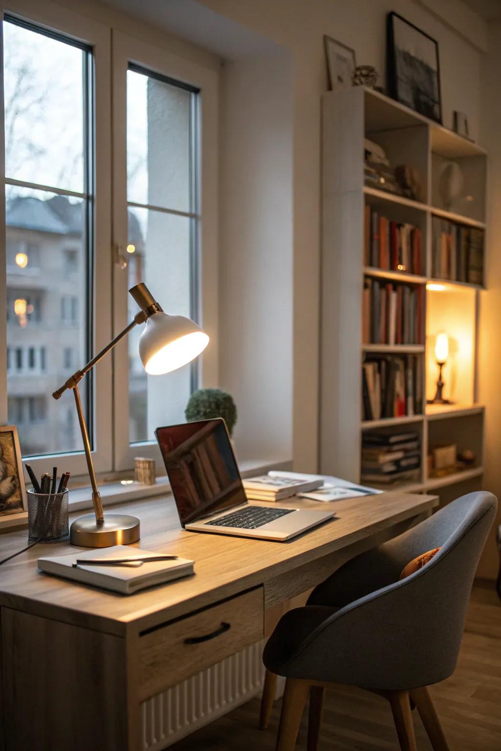 Attain harmony using tiered illumination.