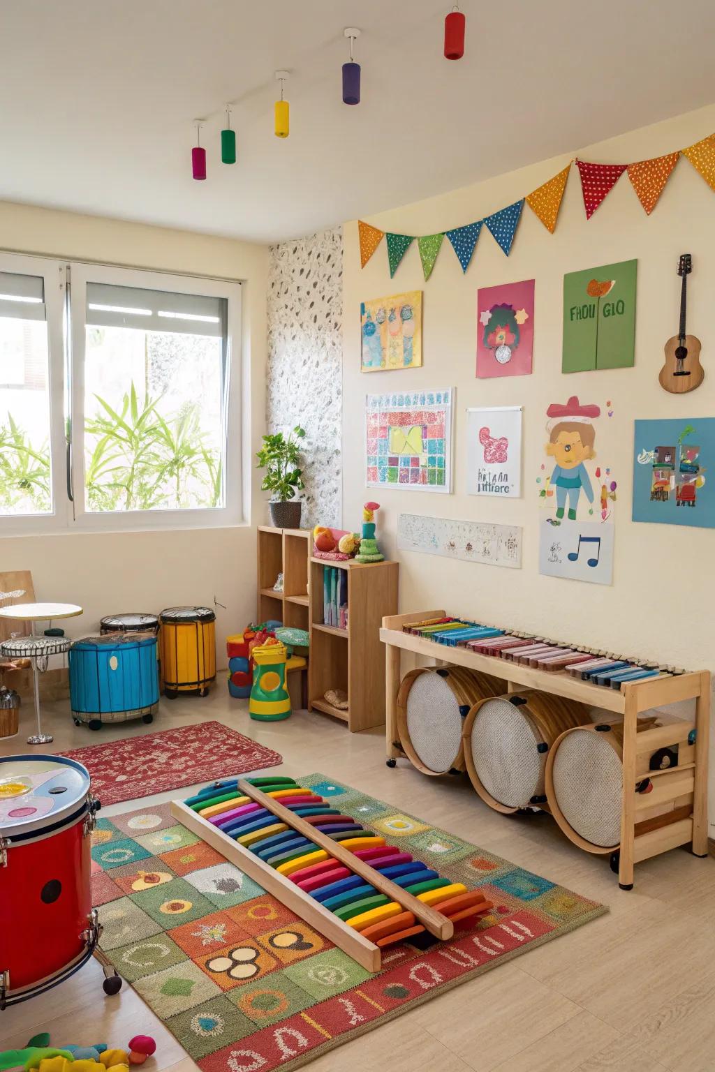 A musical vicinity beckons children to unearth sound and cadence.