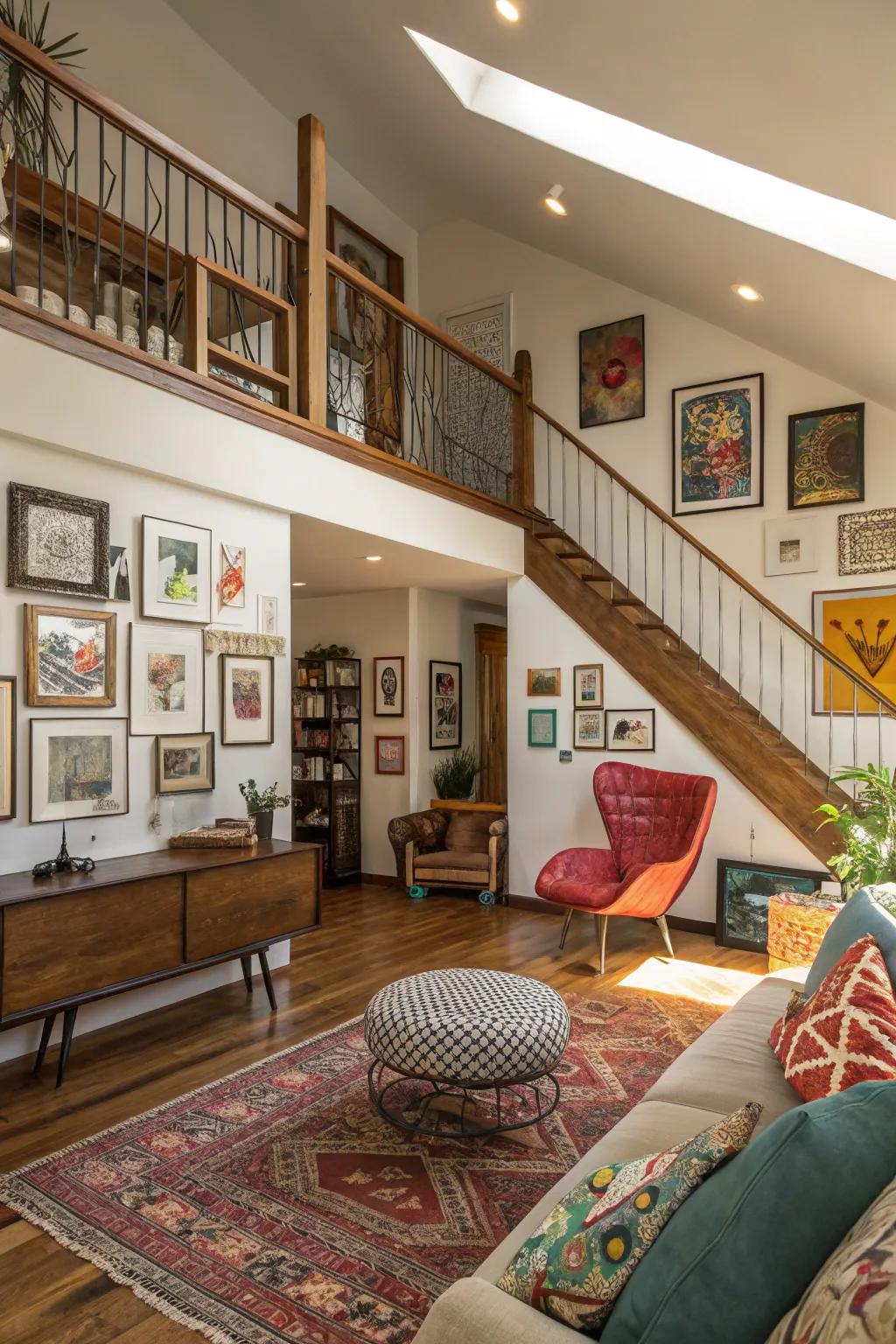 Create a distinctive home by harmoniously blending various design styles.