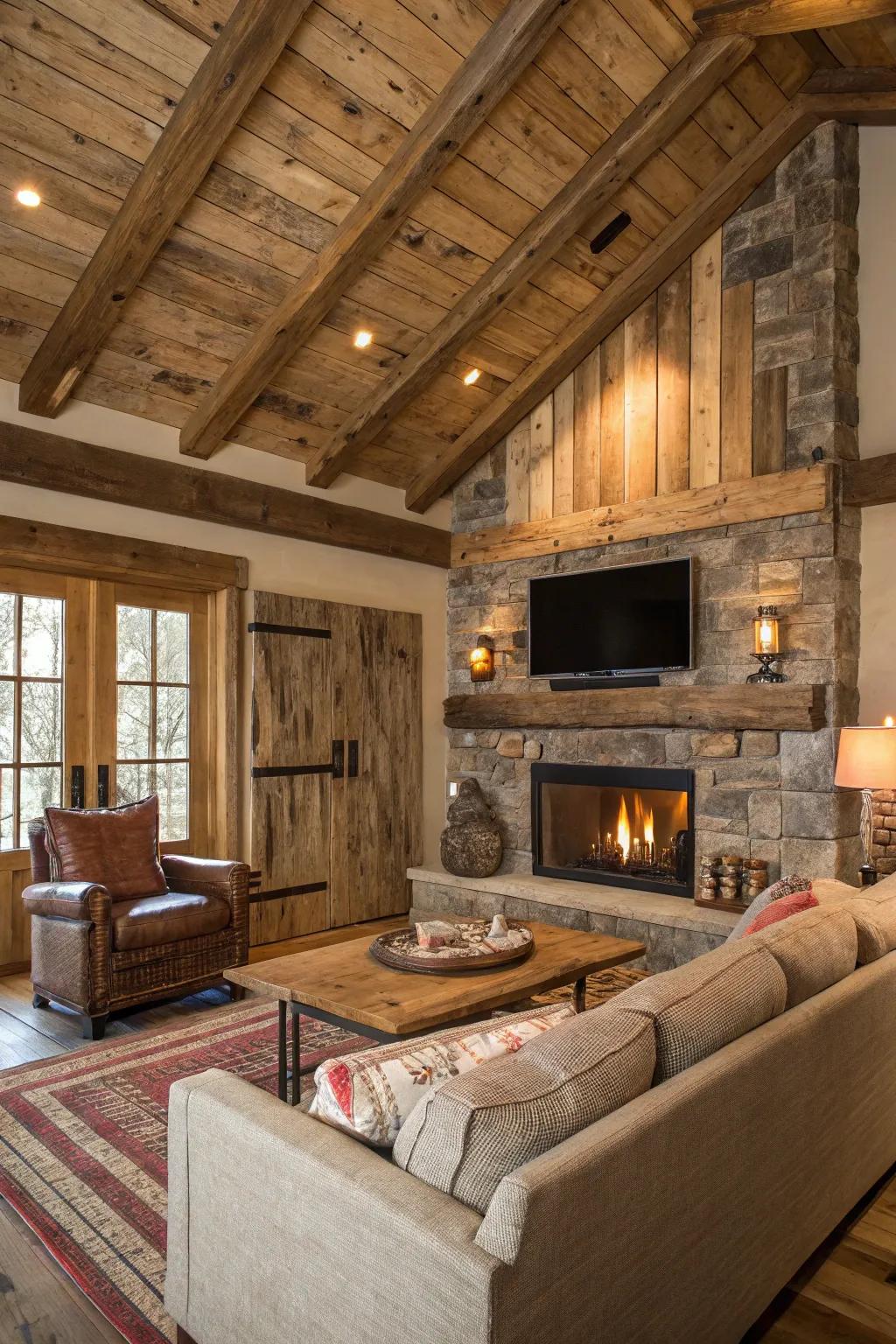 Countryside elements add warmth and personality.