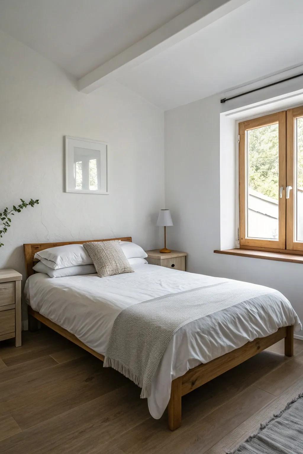 Negative area highlights the room's key features.