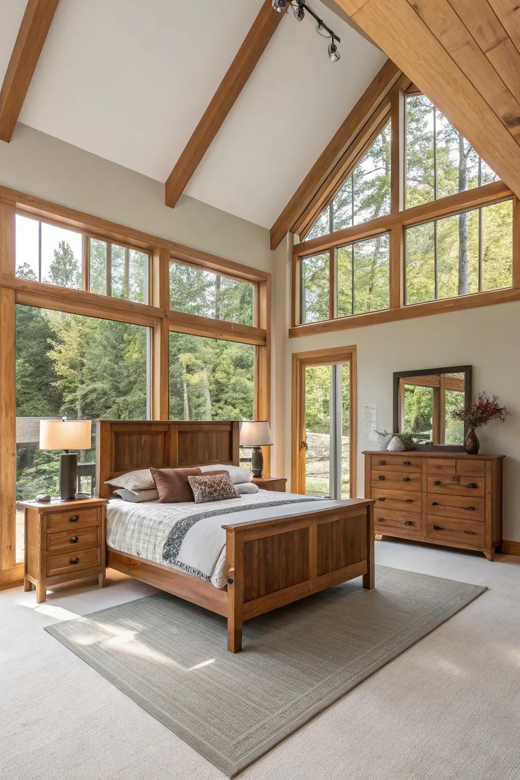 An open concept improves the space’s sense of continuity.