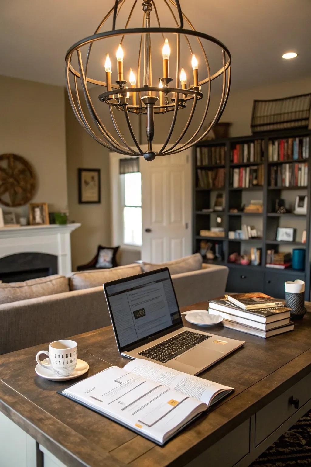 Make a statement with bold illumination choices.