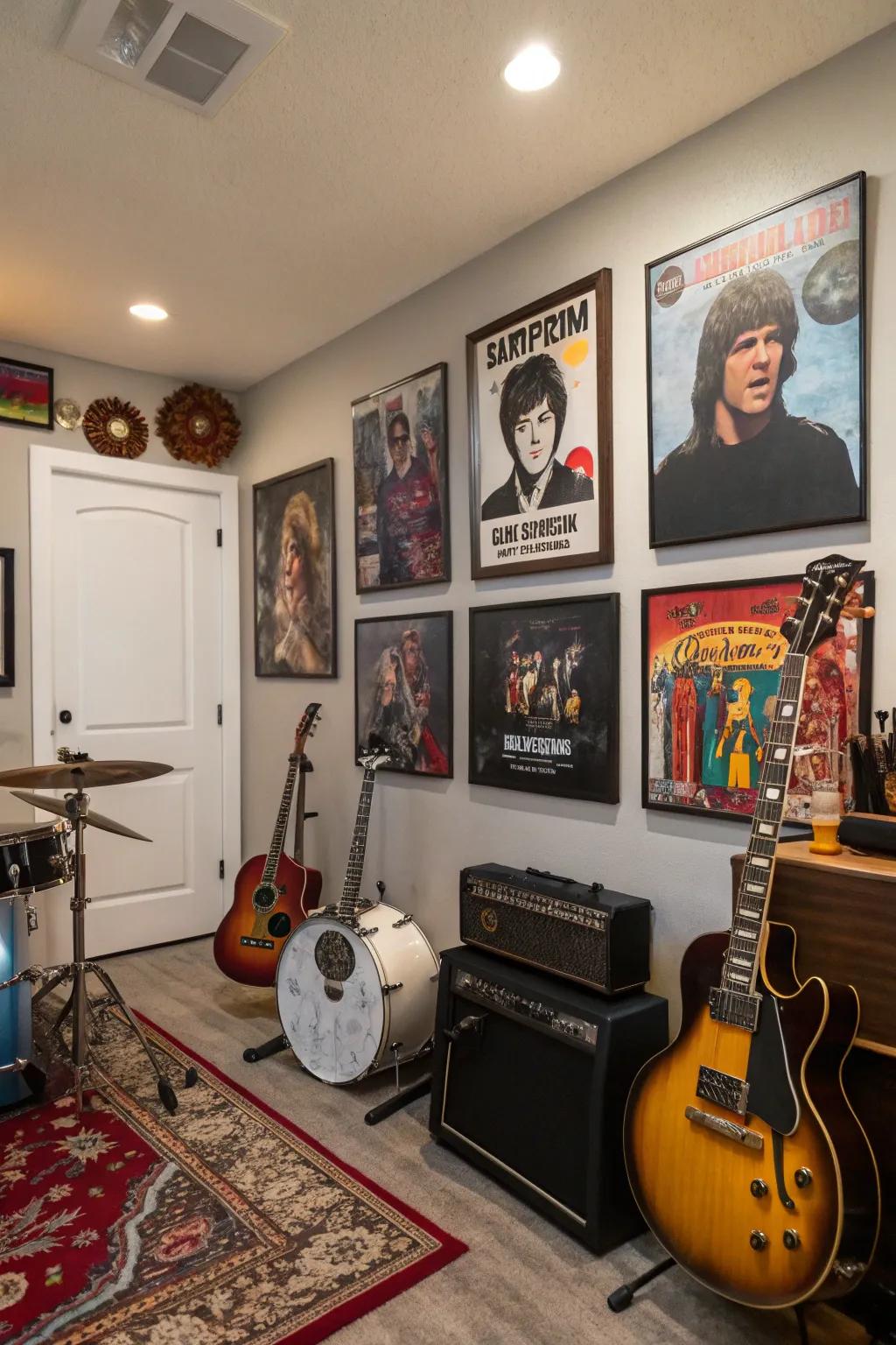 Personalized decor items make the space uniquely yours.